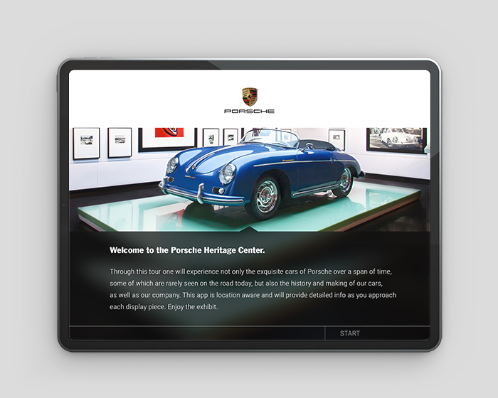 Porsche Experience Center Atlanta: Porsche Heritage Gallery App