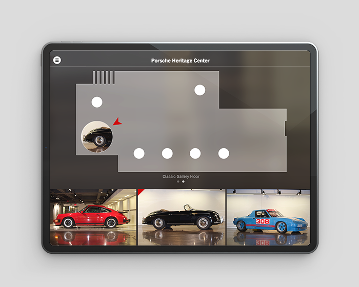 Porsche Experience Center Atlanta: Porsche Heritage Gallery App